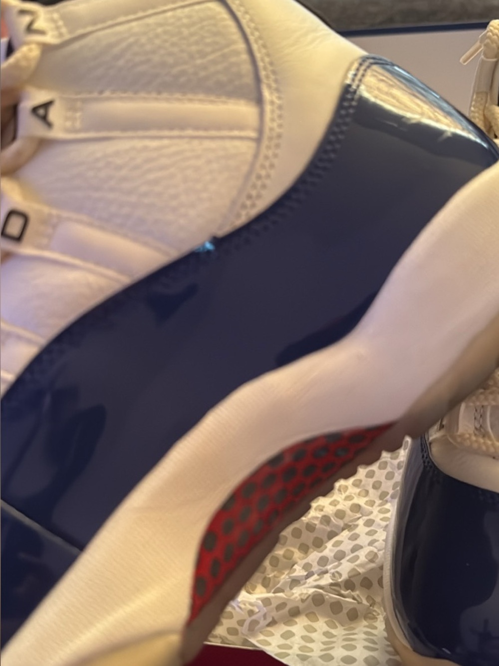 Men’s Jordan 11 Retro RA, Sneakers. Royal blue & White. Size 8. - Picture 3 of 5
